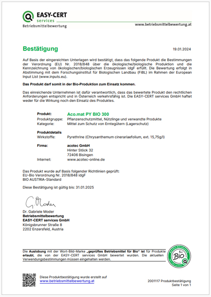Bestellformular acotec GmbH